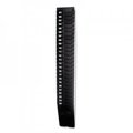 Lathem Lathem 257EX Expandable Time Card Rack; 25-Pocket; Holds Seven Inch Cards; Black Plastic 257EX